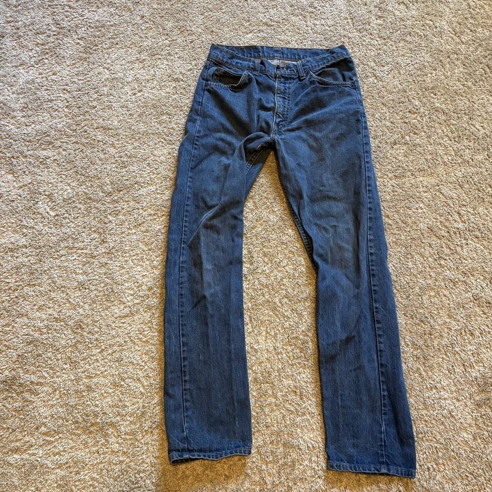 Vintage Levi's 505s Men's 28x30 Medium Wash 80s Slim Straight